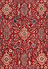 Sarouk Red Hand Knotted 92 X 121  Area Rug 400-16694 Thumb 6