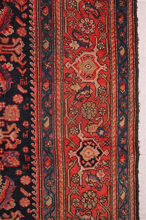 Malayer Blue Hand Knotted 71 X 128 Area Rug 400-16695 Image 14