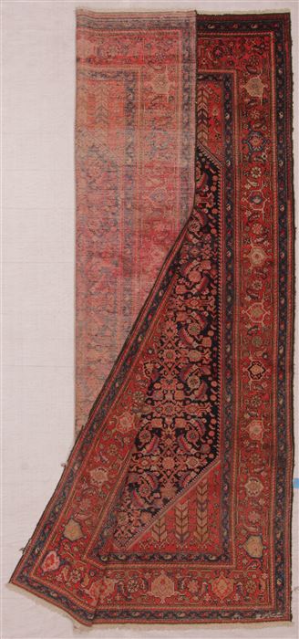 Malayer Blue Hand Knotted 71 X 128 Area Rug 400-16695 Image 7
