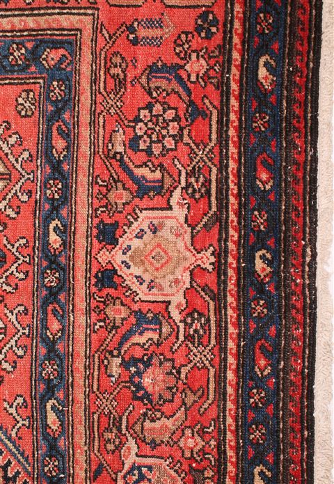 Malayer Blue Hand Knotted 71 X 128 Area Rug 400-16695 Image 9