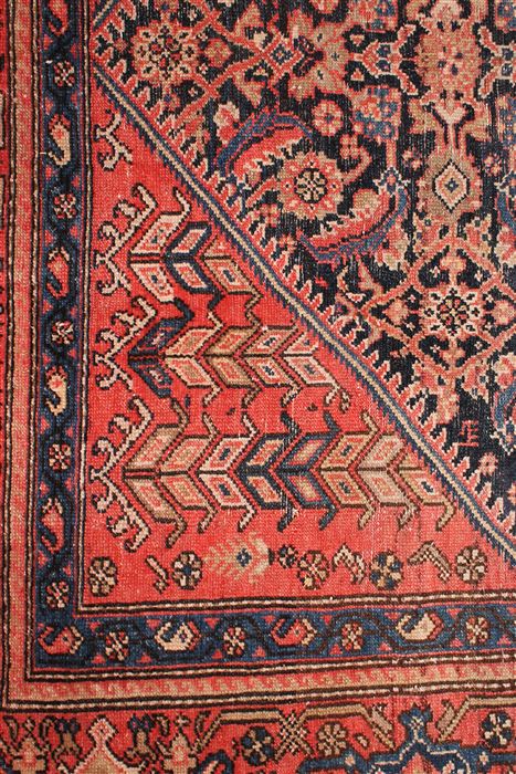 Malayer Blue Hand Knotted 71 X 128 Area Rug 400-16695 Image 10