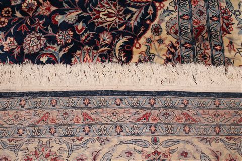 Elvan Blue Hand Knotted 83 X 100 Area Rug 400-16697 Image 24