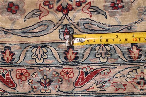 Elvan Blue Hand Knotted 83 X 100 Area Rug 400-16697 Image 1