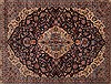 Elvan Blue Hand Knotted 83 X 100 Area Rug 400-16697 Thumb 10