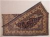 Elvan Blue Hand Knotted 83 X 100 Area Rug 400-16697 Thumb 13