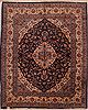 Elvan Blue Hand Knotted 83 X 100 Area Rug 400-16697 Thumb 0