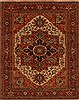 Serapi Beige Hand Knotted 120 X 150  Area Rug 250-16703 Thumb 0