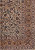 Kashan Blue Hand Knotted 76 X 110  Area Rug 400-16710 Thumb 3