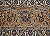 Kashan Blue Hand Knotted 76 X 110  Area Rug 400-16710 Thumb 6