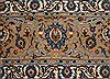 Kashan Blue Hand Knotted 76 X 110  Area Rug 400-16710 Thumb 6