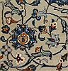 Kashan Blue Hand Knotted 76 X 110  Area Rug 400-16710 Thumb 7
