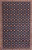 Kashan Blue Hand Knotted 54 X 78 Area Rug 400-16711 Thumb 6