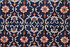 Kashan Blue Hand Knotted 54 X 78  Area Rug 400-16711 Thumb 11