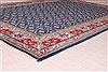 Kashan Blue Hand Knotted 54 X 78  Area Rug 400-16711 Thumb 12