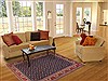 Kashan Blue Hand Knotted 54 X 78 Area Rug 400-16711 Thumb 2