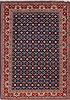 Kashan Blue Hand Knotted 54 X 78  Area Rug 400-16711 Thumb 0