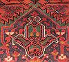 Heriz Red Hand Knotted 84 X 114 Area Rug 400-16716 Thumb 8