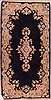 Kerman Blue Hand Knotted 28 X 53  Area Rug 400-16717 Thumb 0