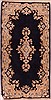Kerman Blue Hand Knotted 28 X 53 Area Rug 400-16717 Thumb 0