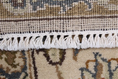 Kashmar Beige Runner Hand Knotted 20 X 62 Area Rug 250-16725 Image 11