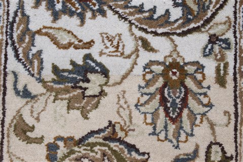 Kashmar Beige Runner Hand Knotted 20 X 62 Area Rug 250-16725 Image 3
