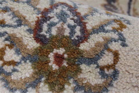 Kashmar Beige Runner Hand Knotted 20 X 62 Area Rug 250-16725 Image 7