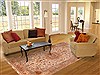 Tabriz White Hand Knotted 68 X 102 Area Rug 400-16726 Thumb 4