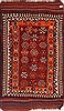 Kilim Red Hand Knotted 410 X 710  Area Rug 400-16730 Thumb 0