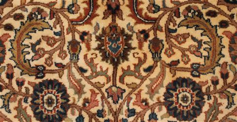 Jaipur White Hand Knotted 62 X 100 Area Rug 400-16731 Image 10