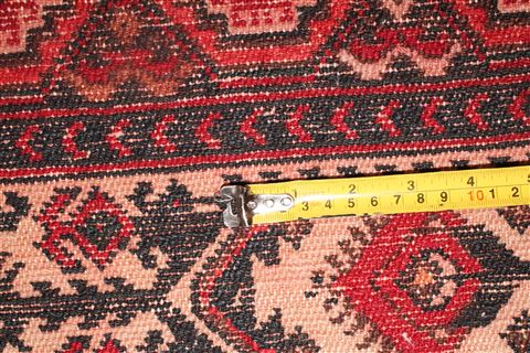 Hamedan Red Hand Knotted 73 X 99 Area Rug 400-16732 Image 18