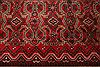 Hamedan Red Hand Knotted 73 X 99 Area Rug 400-16732 Thumb 14