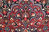 Mashad Red Square Hand Knotted 99 X 108 Area Rug 400-16734 Thumb 2
