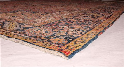 Heriz Red Hand Knotted 92 X 127 Area Rug 400-16735 Image 12