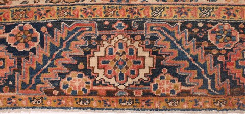 Heriz Red Hand Knotted 92 X 127 Area Rug 400-16735 Image 2