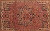 Heriz Red Hand Knotted 92 X 127 Area Rug 400-16735 Thumb 1