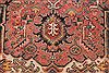 Heriz Red Hand Knotted 92 X 127  Area Rug 400-16735 Thumb 3