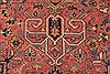Heriz Red Hand Knotted 92 X 127 Area Rug 400-16735 Thumb 4