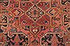 Heriz Red Hand Knotted 92 X 127  Area Rug 400-16735 Thumb 6