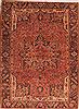 Heriz Red Hand Knotted 92 X 127  Area Rug 400-16735 Thumb 0