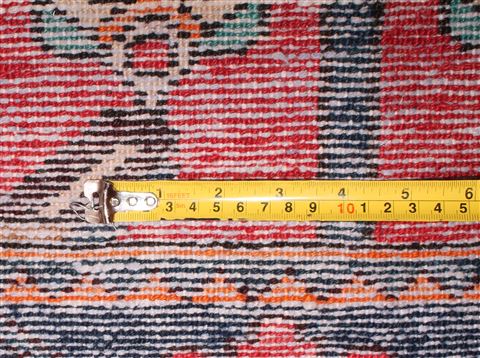 Bakhtiar Red Runner Hand Knotted 43 X 94 Area Rug 400-16736 Image 13