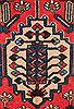 Bakhtiar Red Runner Hand Knotted 43 X 94  Area Rug 400-16736 Thumb 10