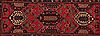 Bakhtiar Red Runner Hand Knotted 43 X 94 Area Rug 400-16736 Thumb 15