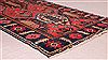 Bakhtiar Red Runner Hand Knotted 43 X 94  Area Rug 400-16736 Thumb 4
