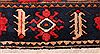 Bakhtiar Red Runner Hand Knotted 43 X 94  Area Rug 400-16736 Thumb 5