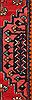 Bakhtiar Red Runner Hand Knotted 43 X 94 Area Rug 400-16736 Thumb 8