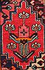 Bakhtiar Red Runner Hand Knotted 43 X 94 Area Rug 400-16736 Thumb 9