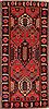 Bakhtiar Red Runner Hand Knotted 43 X 94 Area Rug 400-16736 Thumb 0