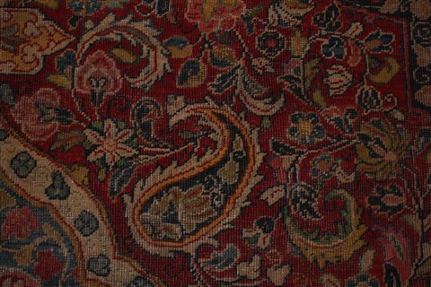 Sarouk Red Hand Knotted 89 X 127 Area Rug 400-16737 Image 14