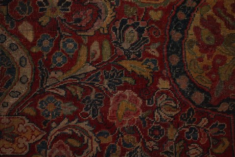 Sarouk Red Hand Knotted 89 X 127 Area Rug 400-16737 Image 15