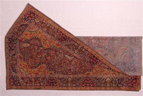 Sarouk Red Hand Knotted 89 X 127 Area Rug 400-16737 Image 30